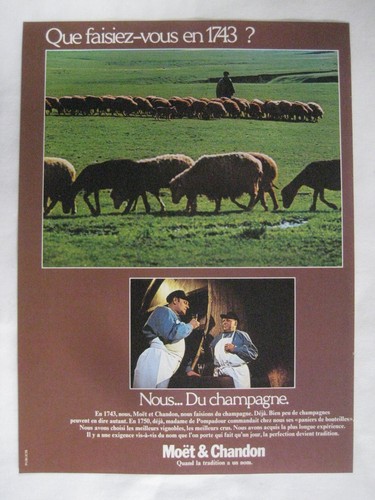 Print 1970 moet chandon - 1970,