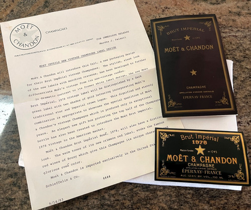 Rare 1978 moët - 1978, &