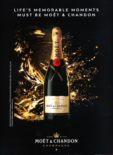 Moet chandon champagne ad - &,