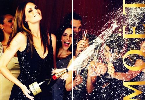 Moet chandon champagne ad - &,